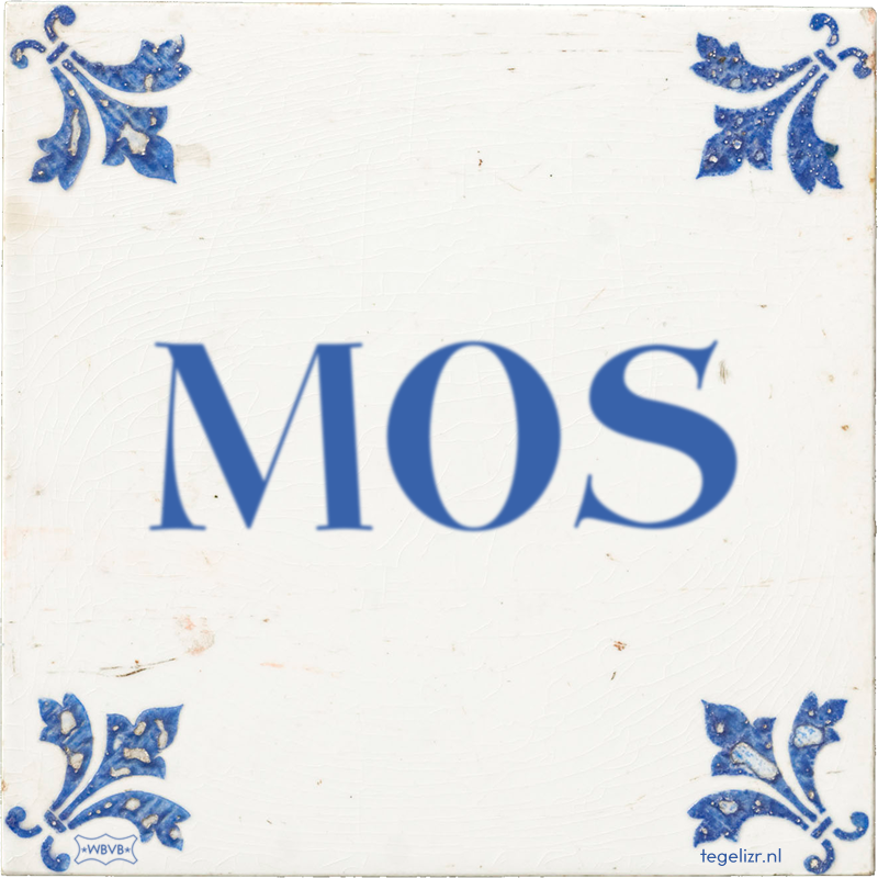 MOS - Online tegeltjes bakken