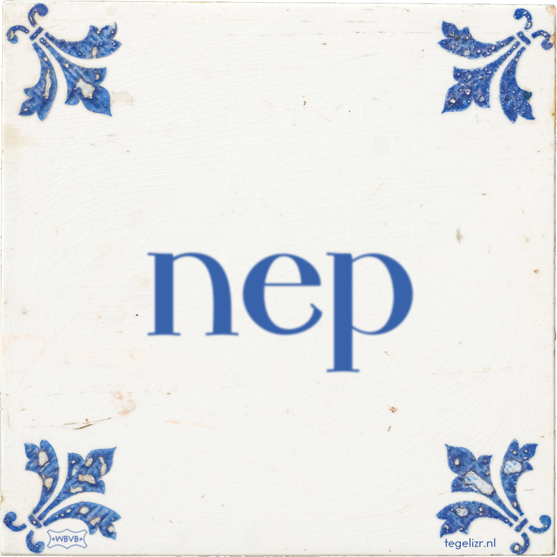 nep - Online tegeltjes bakken