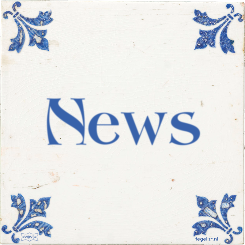 News - Online tegeltjes bakken
