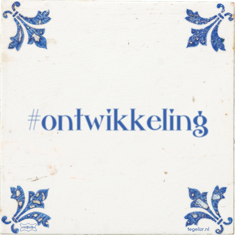 #ontwikkeling - Online tegeltjes bakken