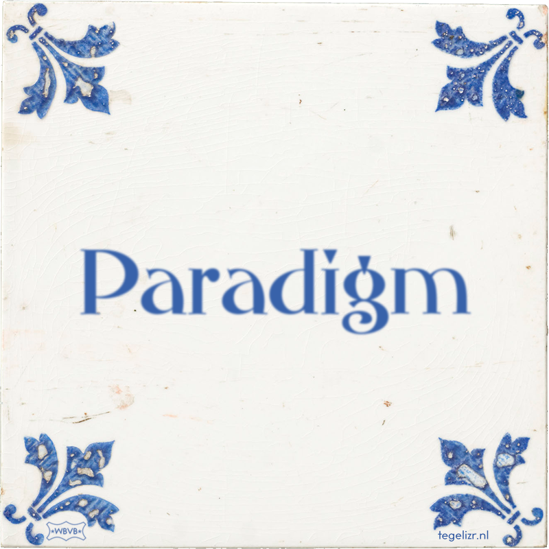 Paradigm - Online tegeltjes bakken