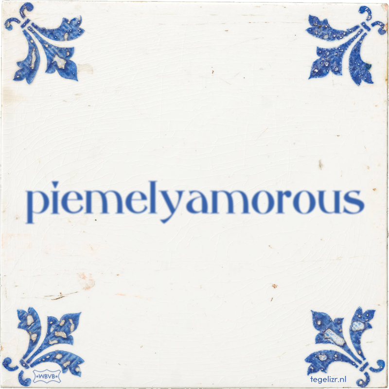 piemelyamorous - Online tegeltjes bakken