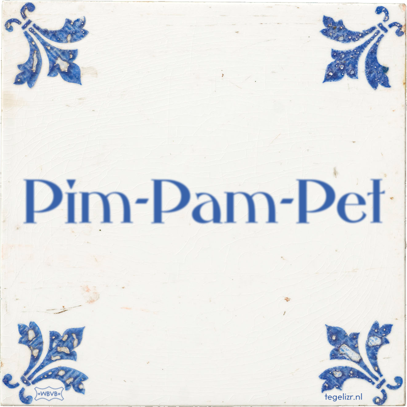 Pim-Pam-Pet - Online tegeltjes bakken