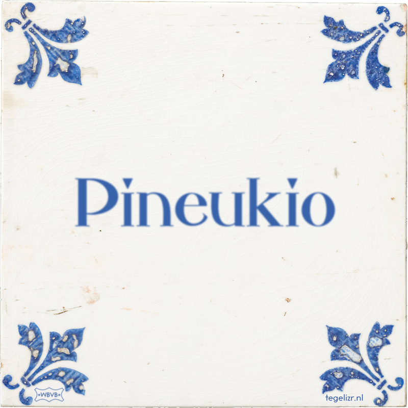 Pineukio - Online tegeltjes bakken