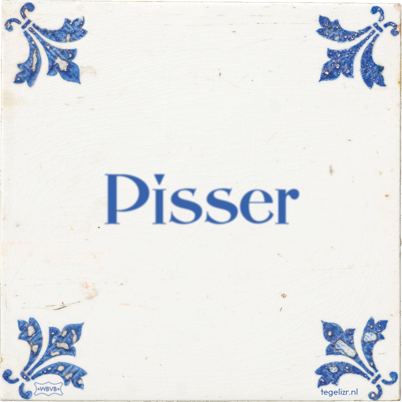 Pisser - Online tegeltjes bakken