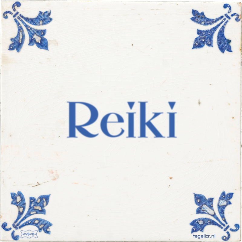 Reiki - Online tegeltjes bakken