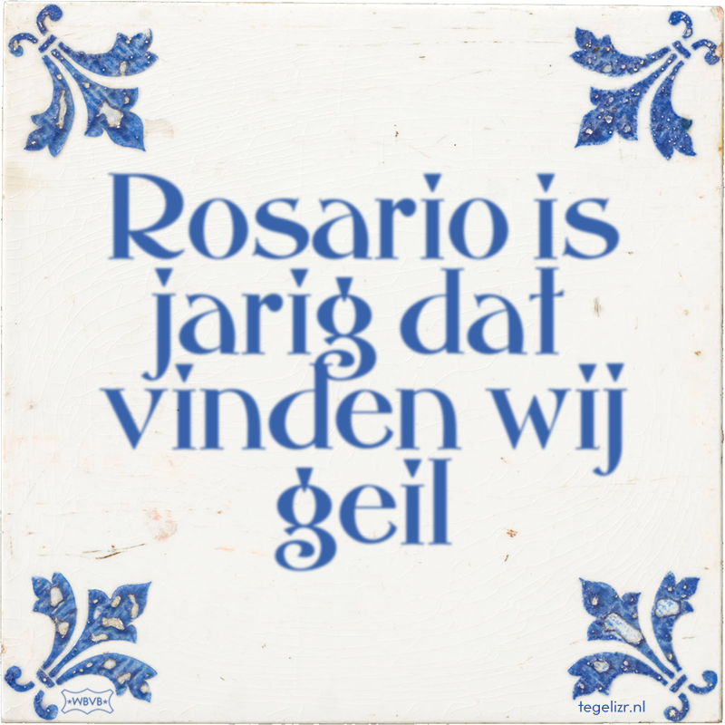  - Online tegeltjes bakken