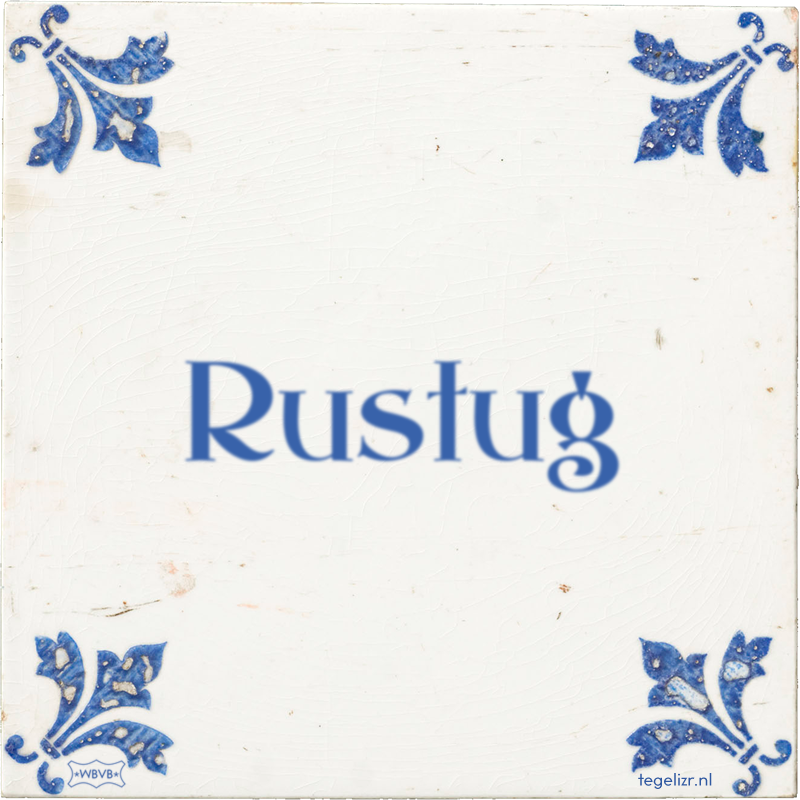 Rustug - Online tegeltjes bakken