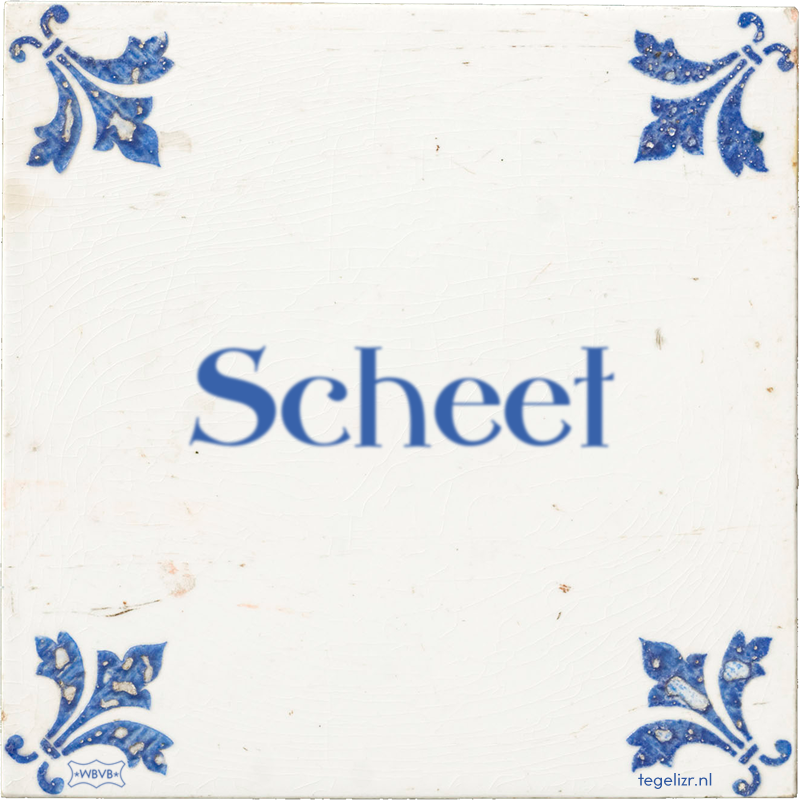 Scheet - Online tegeltjes bakken