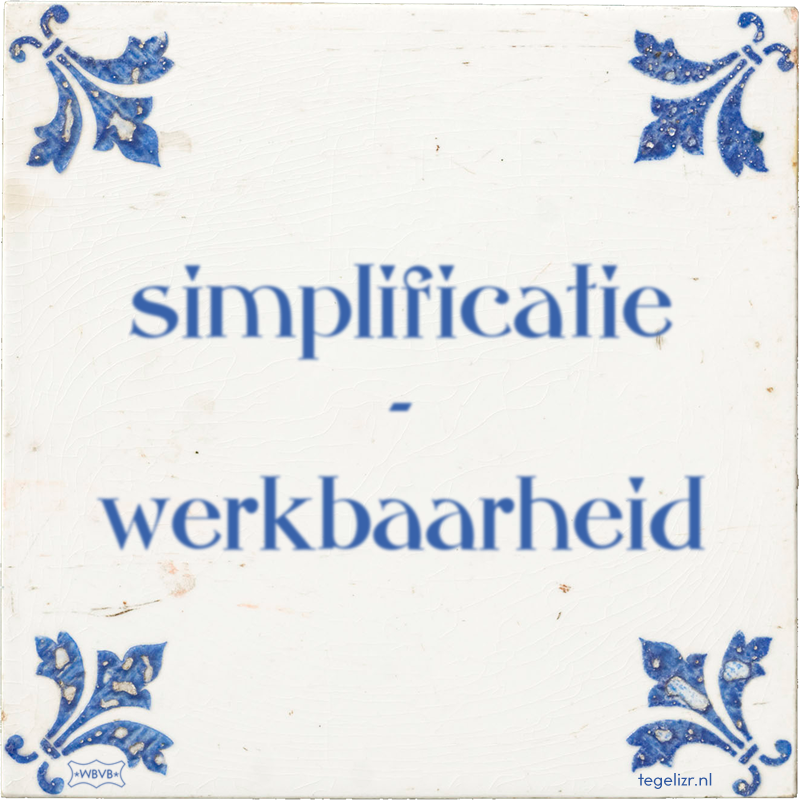  - Online tegeltjes bakken