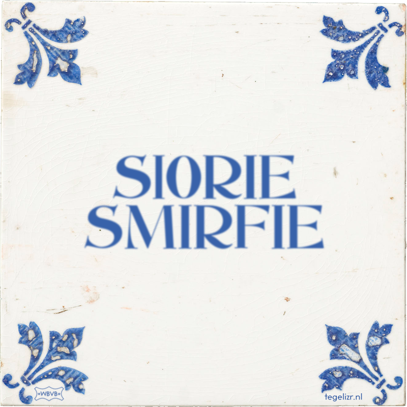 Sl0RIE SMIRFIE - Online tegeltjes bakken