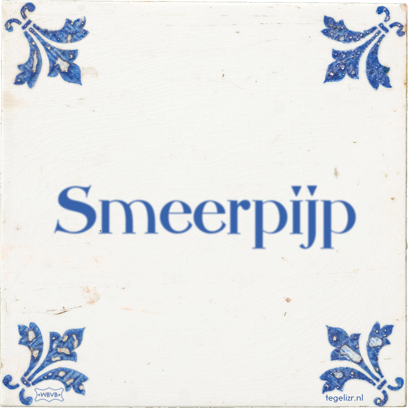 Smeerpijp - Online tegeltjes bakken