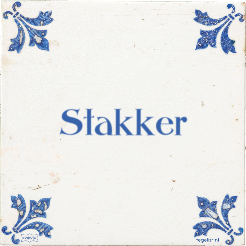 Stakker - Online tegeltjes bakken
