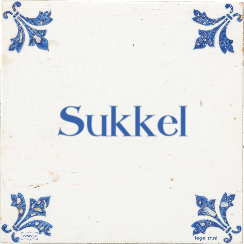 Sukkel - Online tegeltjes bakken