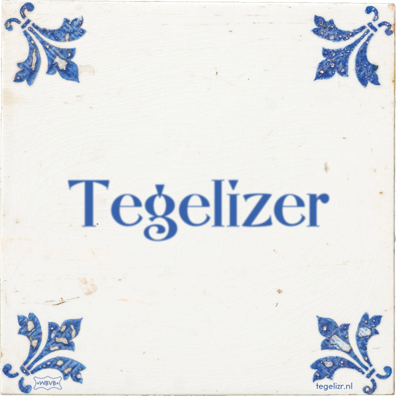 Tegelizer - Online tegeltjes bakken