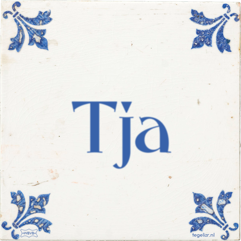 Tja - Online tegeltjes bakken