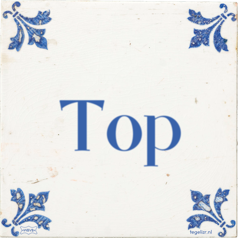 Top - Online tegeltjes bakken