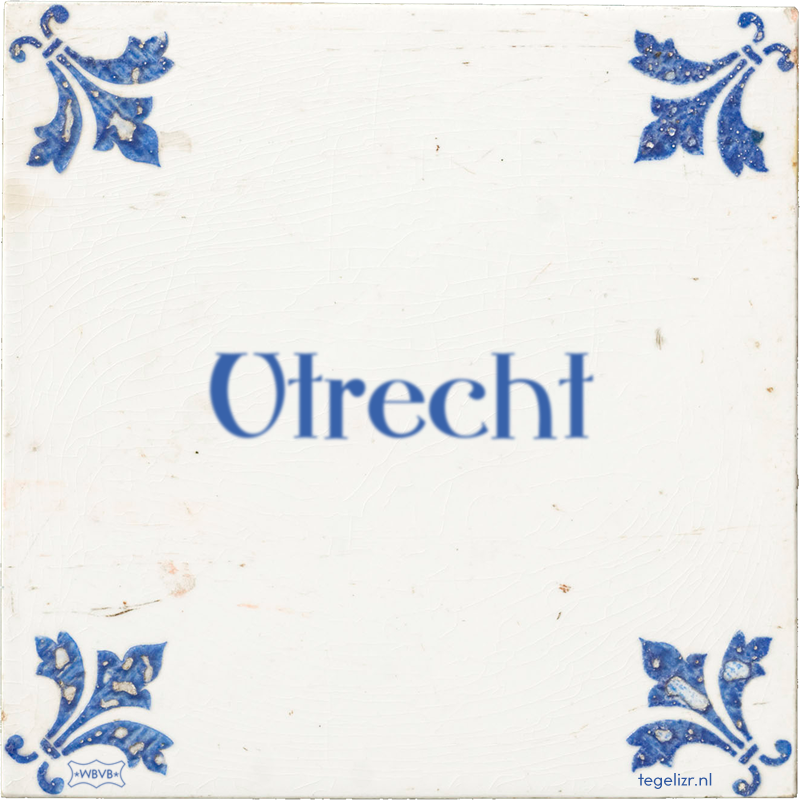 Utrecht - Online tegeltjes bakken