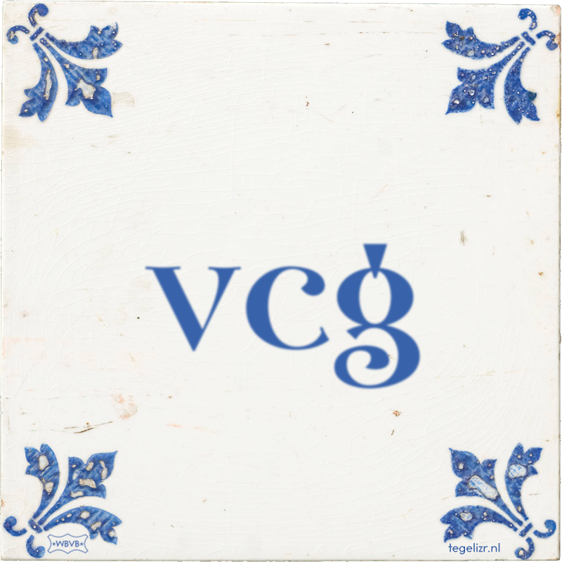 vcg - Online tegeltjes bakken
