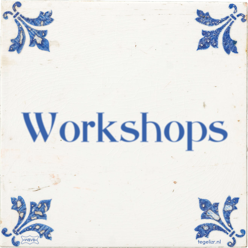 Workshops - Online tegeltjes bakken
