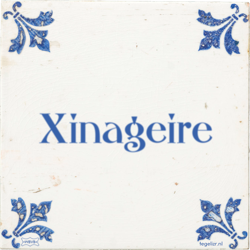 Xinageire - Online tegeltjes bakken