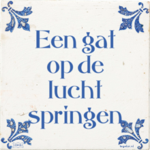 Een gat op de lucht springen - 1 keer bekeken