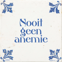 Nooit geen anemie - 3 keer bekeken