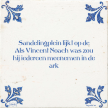 Sandelingplein lijkt op de Als Vincent Noach was zou hij iedereen meenemen in de ark - 0 keer bekeken