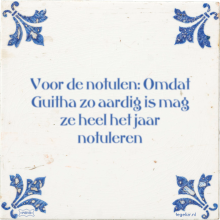 Voor de notulen: Omdat Guitha zo aardig is mag ze heel het jaar notuleren - 1 keer bekeken
