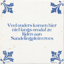 Veel ouders komen hier niet langs omdat ze lijden aan Sandelingpleinvrees - 5 keer bekeken