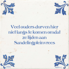 Veel ouders durven hier niet langs te komen omdat ze lijden aan Sandelingpleinvrees - 5 keer bekeken