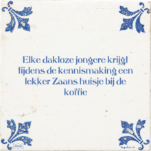 Elke dakloze jongere krijgt tijdens de kennismaking een lekker Zaans huisje bij de koffie - 15 keer bekeken