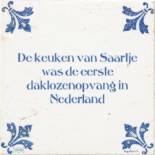 De keuken van Saartje was de eerste daklozenopvang in Nederland - 11 keer bekeken