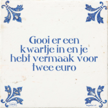 Gooi er een kwartje in en je hebt vermaak voor twee euro - 5 keer bekeken