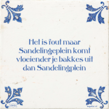 Het is fout maar Sandelingeplein komt vloeiender je bakkes uit dan Sandelingplein - 3 keer bekeken