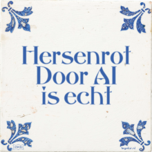 Hersenrot Door AI is echt - 1 keer bekeken