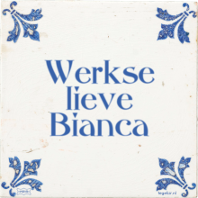 Werkse lieve Bianca - 2 keer bekeken