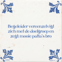 Begeleider vereenzelvigt zich met de doelgroep en zegt: mooie patta's bro - 3 keer bekeken
