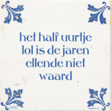 het half uurtje lol is de jaren ellende niet waard - 3 keer bekeken
