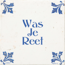 Was Je Reet - 1 keer bekeken