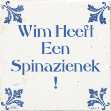 Wim Heeft Een Spinazienek ! - 1 keer bekeken