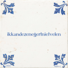 ikkandezenegertnietvelen - 1 keer bekeken