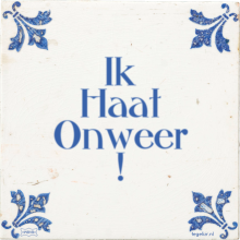 Ik Haat Onweer ! - 1 keer bekeken
