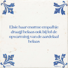 Elsie haar enorme empathie draagt helaas ook bij tot de opwarming van de aardelaat helaas - 3 keer bekeken
