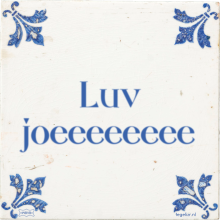 Luv joeeeeeeee - 3 keer bekeken