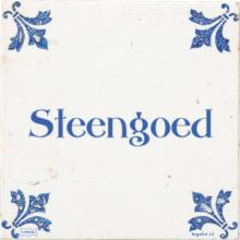 Steengoed - 1 keer bekeken