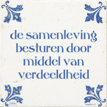 de samenleving besturen door middel van verdeeldheid - 8 keer bekeken
