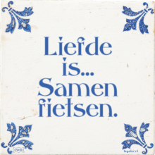 Liefde is… Samen fietsen. - 5 keer bekeken