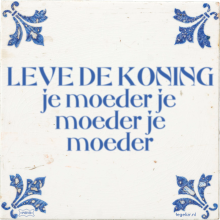 LEVE DE KONING je moeder je moeder je moeder - 1 keer bekeken