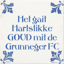 Het gait Hartstikke GOUD mit de Grunneger FC - 2 keer bekeken